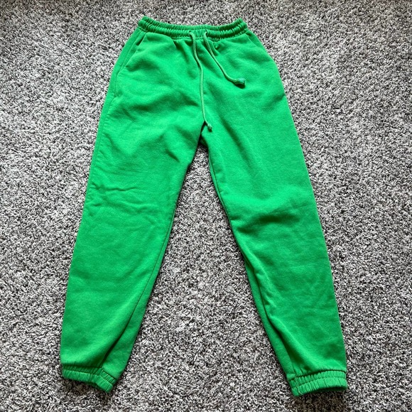 Zara Pants - Zara Sweatpants Green Small
